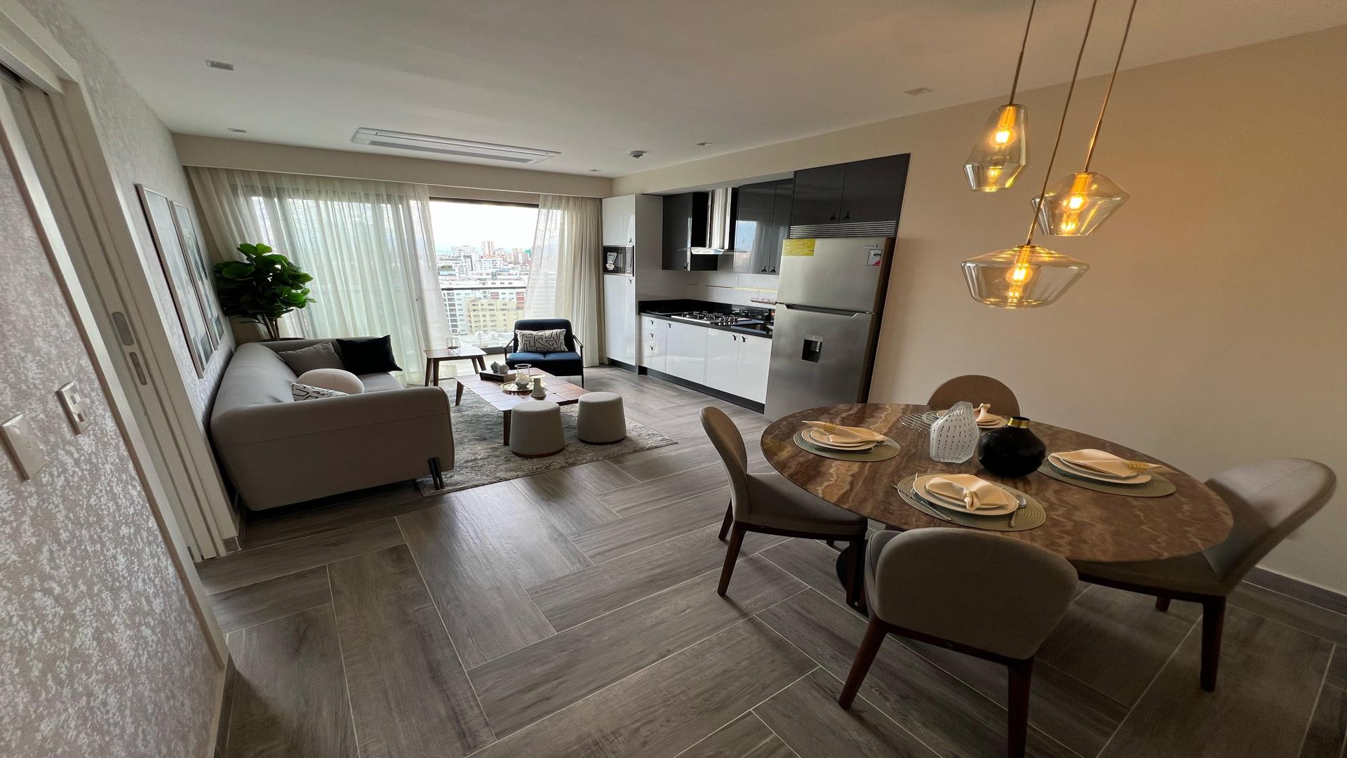 apartamentos - Apartamento a estrenar amueblado en Naco 0