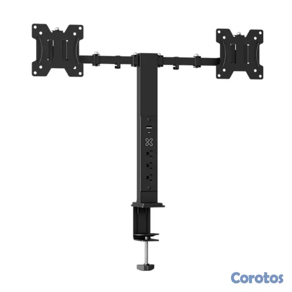 accesorios para electronica - SOPORTE PARA DOBLE MONITOR KLIPX, 13-32" CON REGLE 1