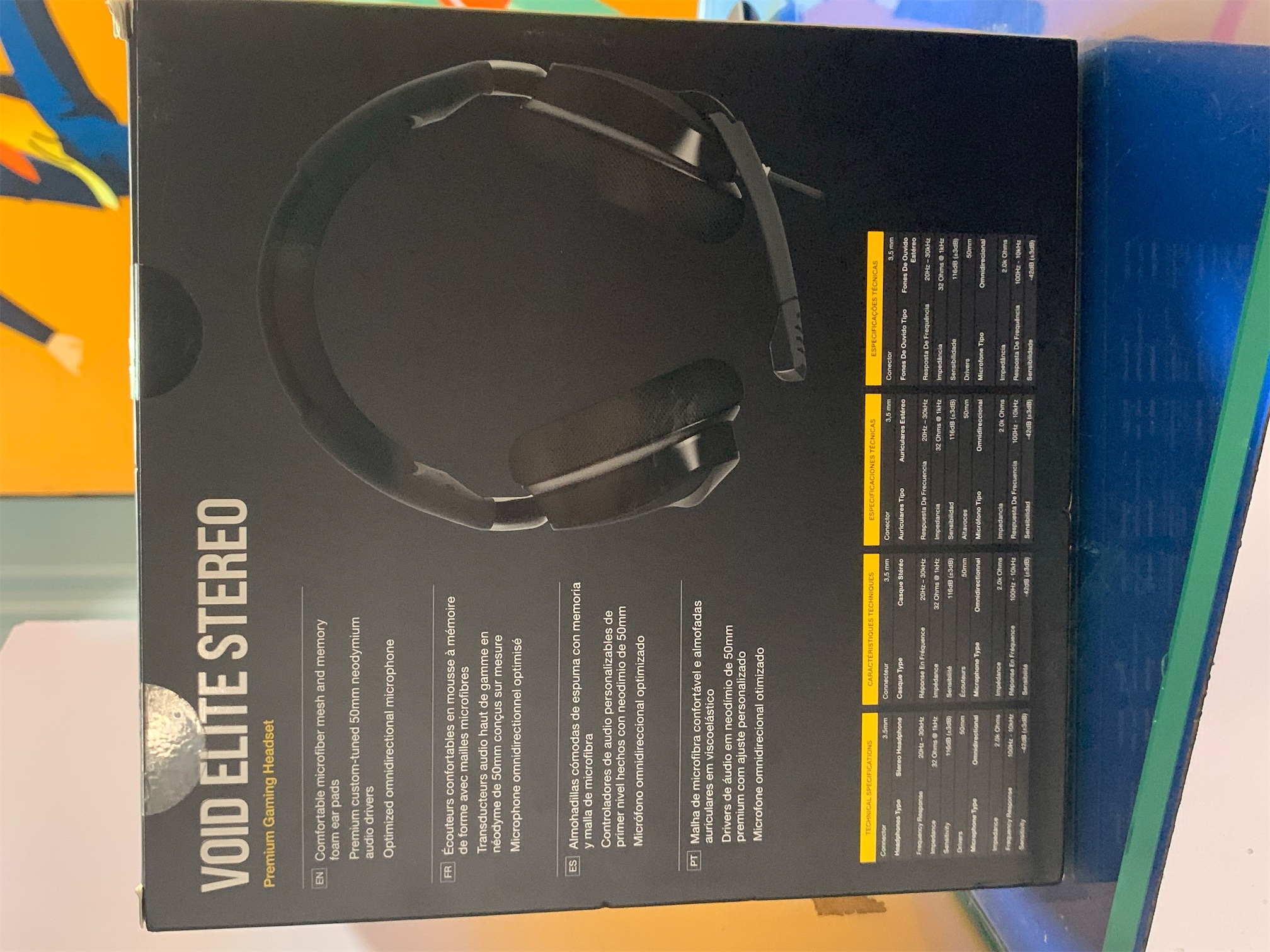 instrumentos musicales - Audífonos headset gaming Corsair VOID Elite Stereo