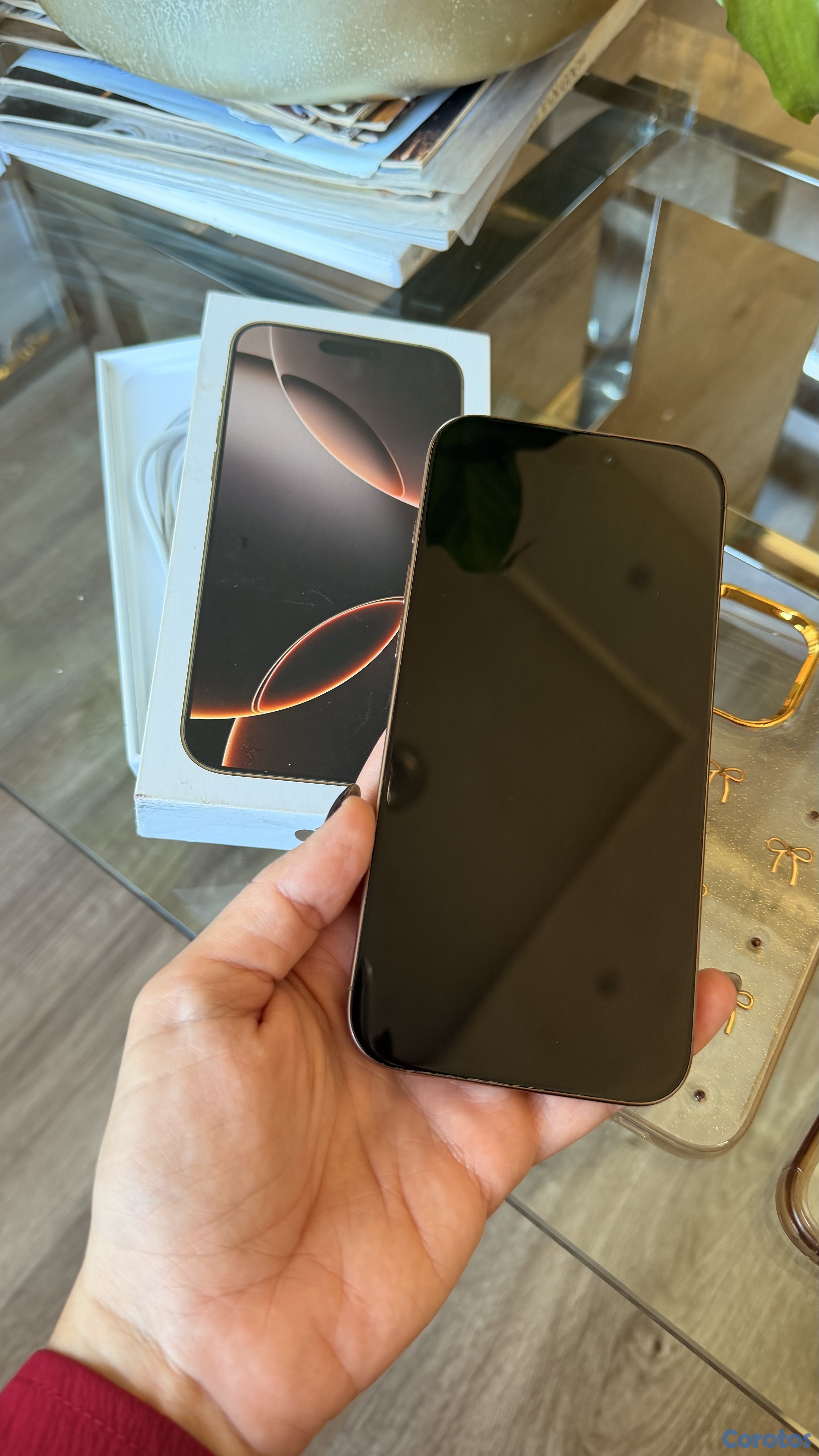 celulares y tabletas - iPhone 16 pro Max 256 gb DESBLOQUEADO  5