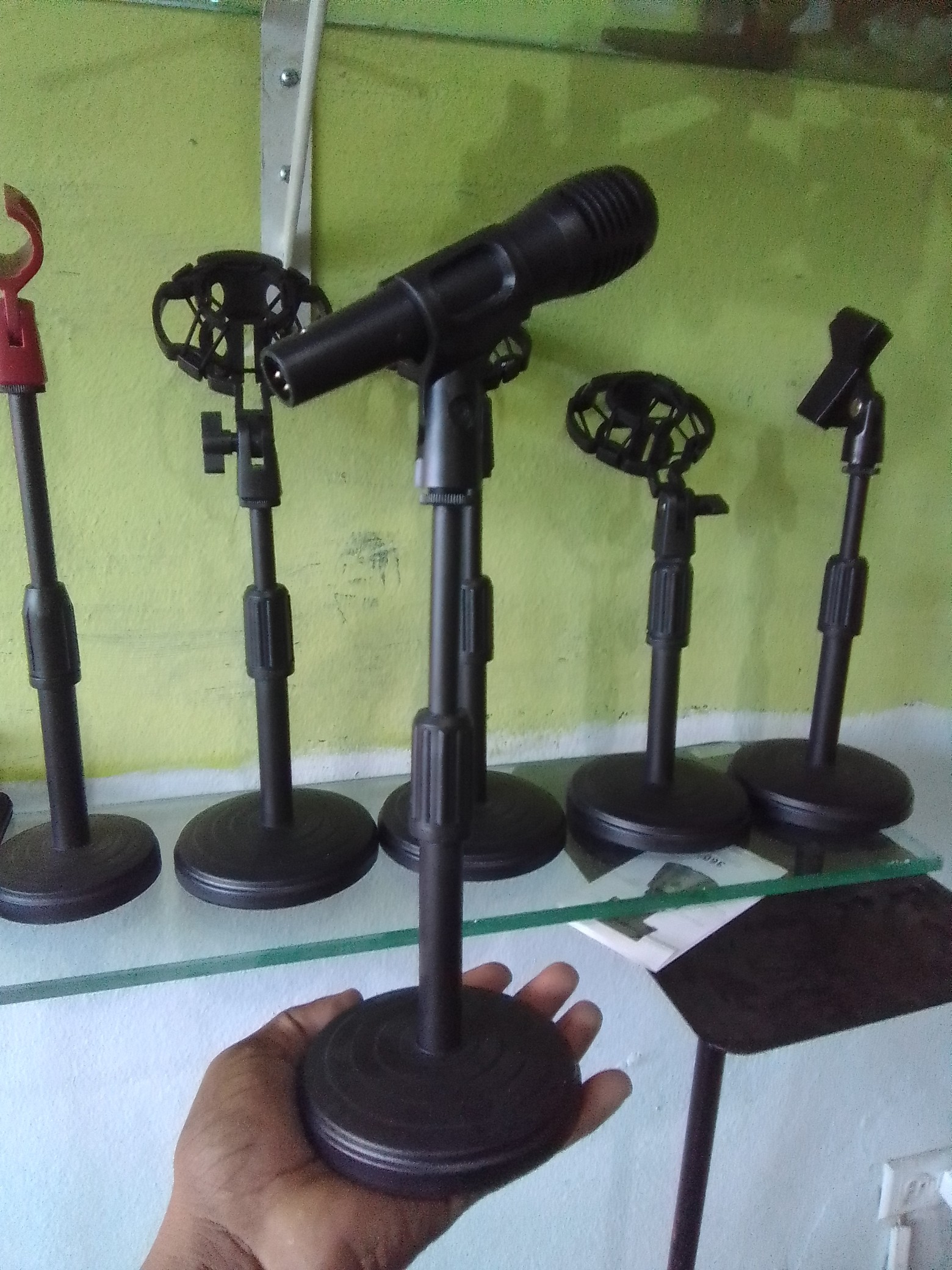 camaras y audio - Pedestal para micrófono