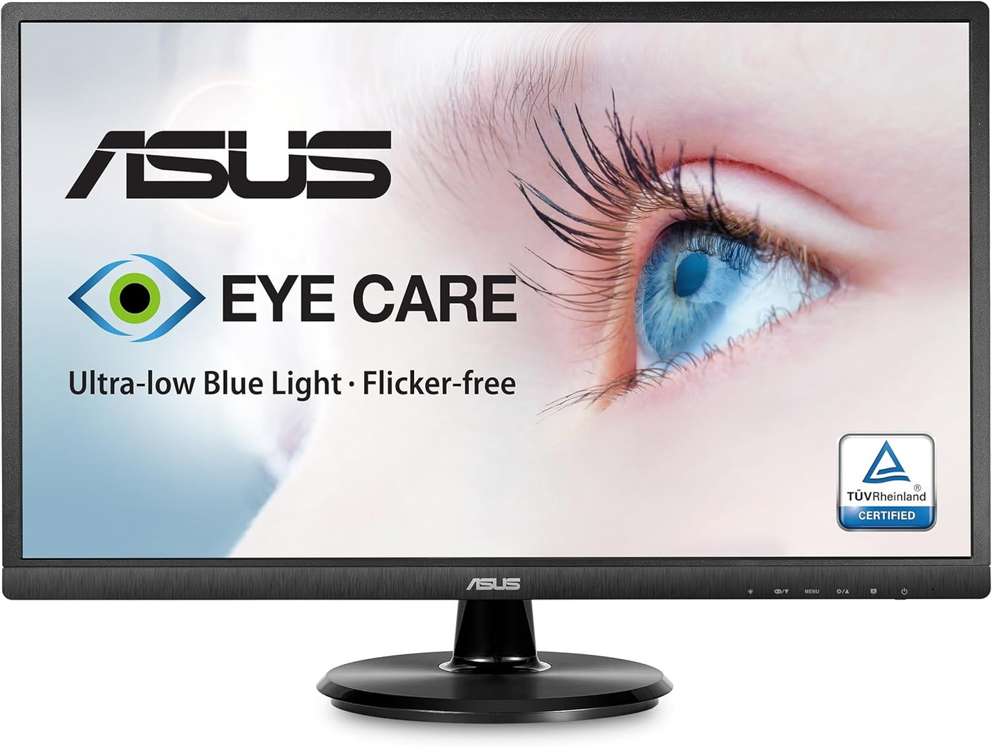 computadoras y laptops - ASUS Monitor Full HD de 24 Pulgadas 1080p, HDMI, VGA, cuidado ocular 1