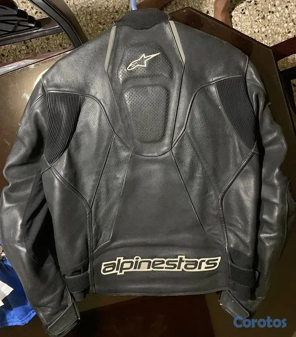 ropa para hombre - Chaleco de cuero Alpinestars 4
