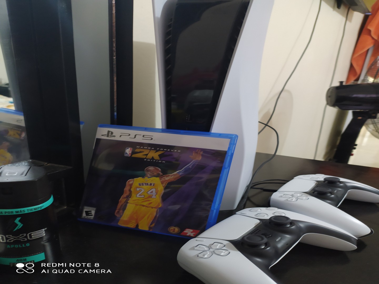 consolas y videojuegos - PlayStation 5, 2 controles y NBA 2K21 (mamba editión)  59,000