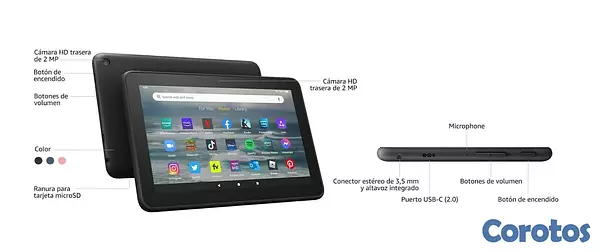 celulares y tabletas - TABLET AMAZON FIRE 7" 2022 16GB 4
