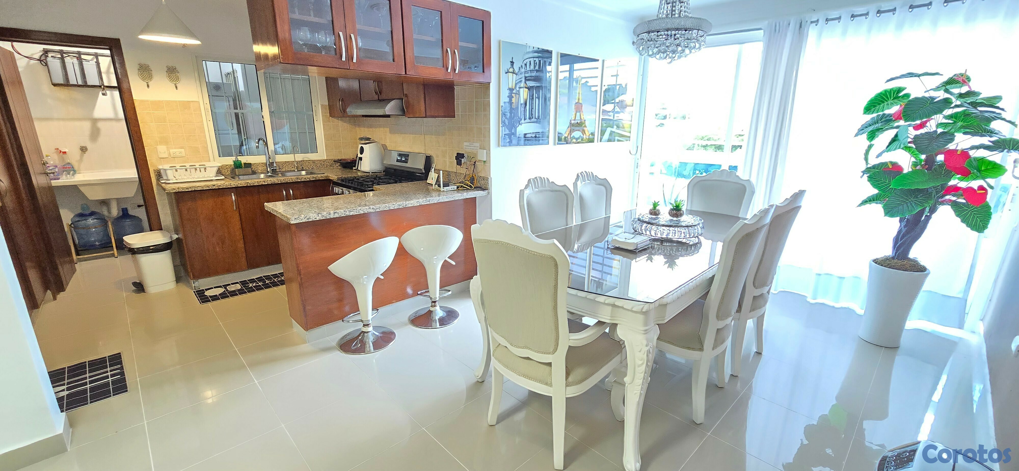 apartamentos - rento 2do piso amueblado villa maria  5