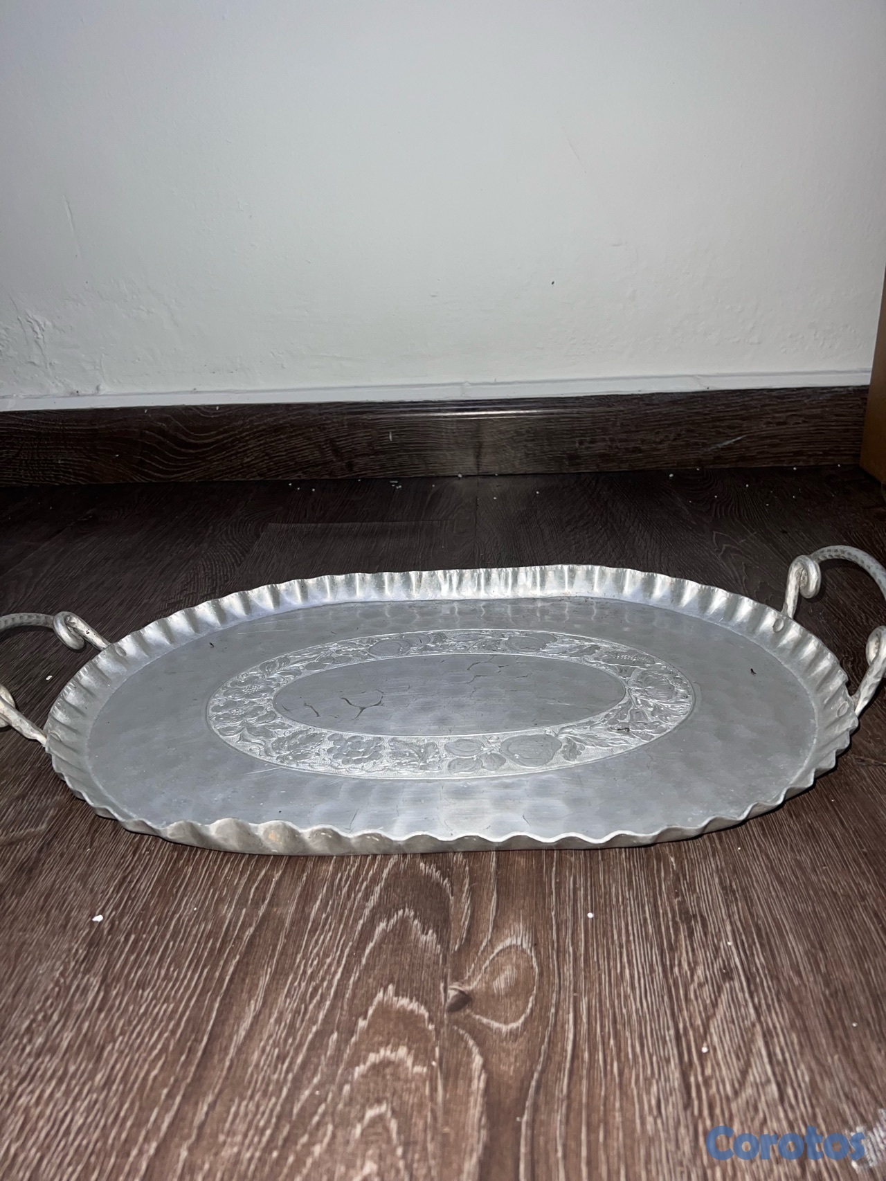 cocina - bandeja con baño de plata  3