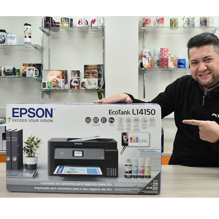 impresoras y scanners - Impresora de hoja 11x17 Epson L14150 Nueva Multifunción 0