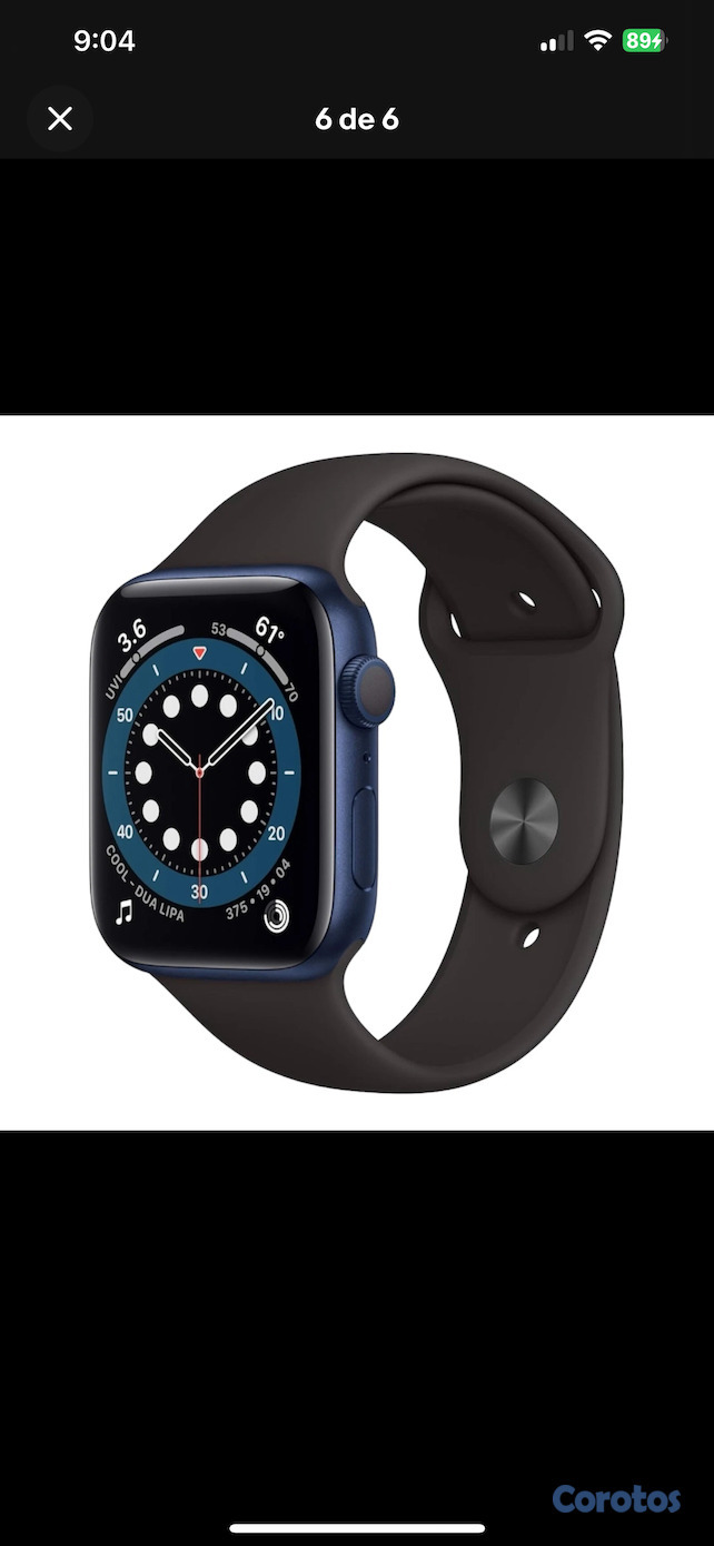 otros electronicos - Apple Watch Series 6 44mm GPS WiFi + LTE Cellular - Good 2