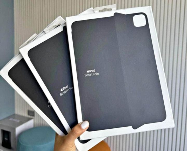 celulares y tabletas - Apple Smart Folio para iPad Pro 12,9 " (6ª, 5ª, 4ª y 3ª Generación) Negro Nuevo