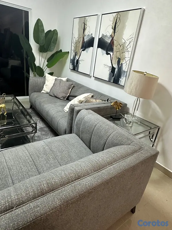 muebles y colchones - Se vende juego de sala, de oportunidad  2