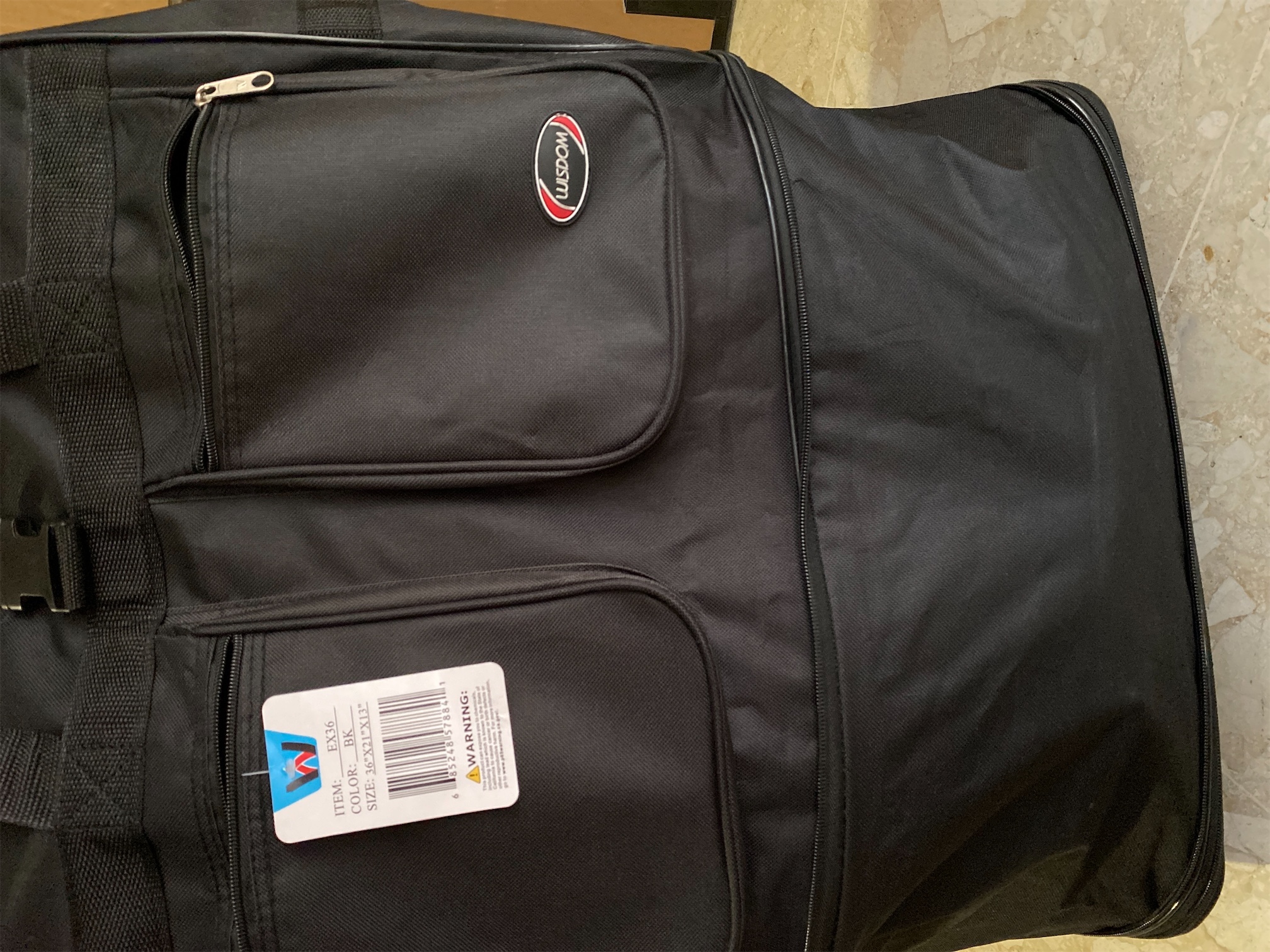 carteras y maletas - Bulto de viaje negro 2