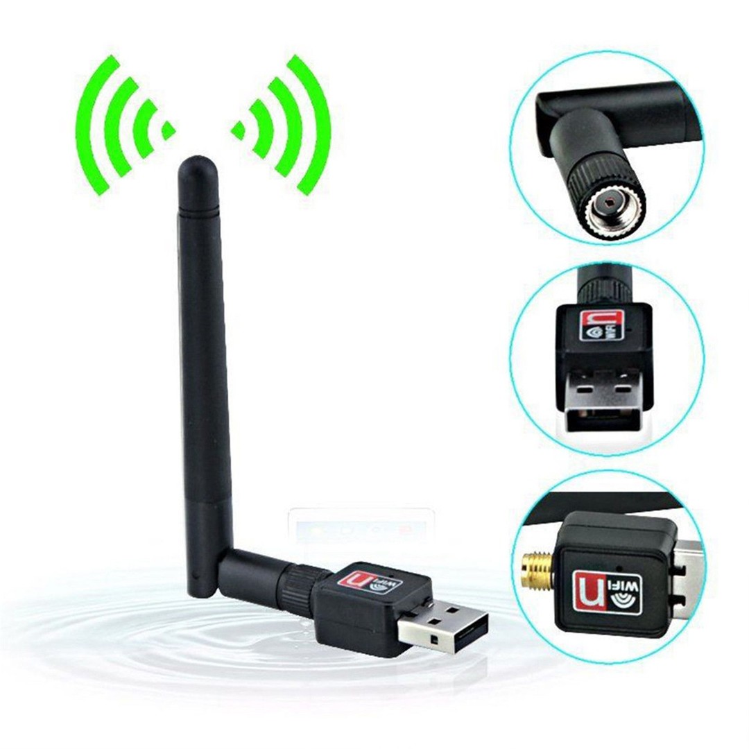 accesorios para electronica - Antena Wifi Usb Receptor Wifi Con Antena Para Pc. Modem Lan Adaptador 2