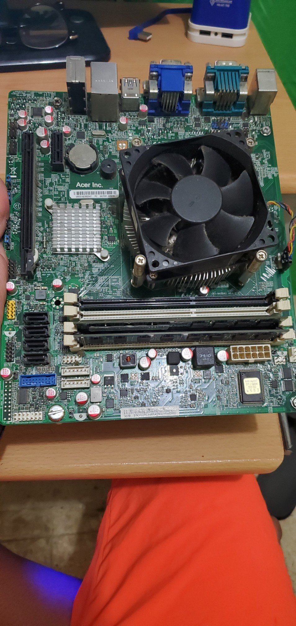computadoras y laptops - Kit moderboard+ram+ micro