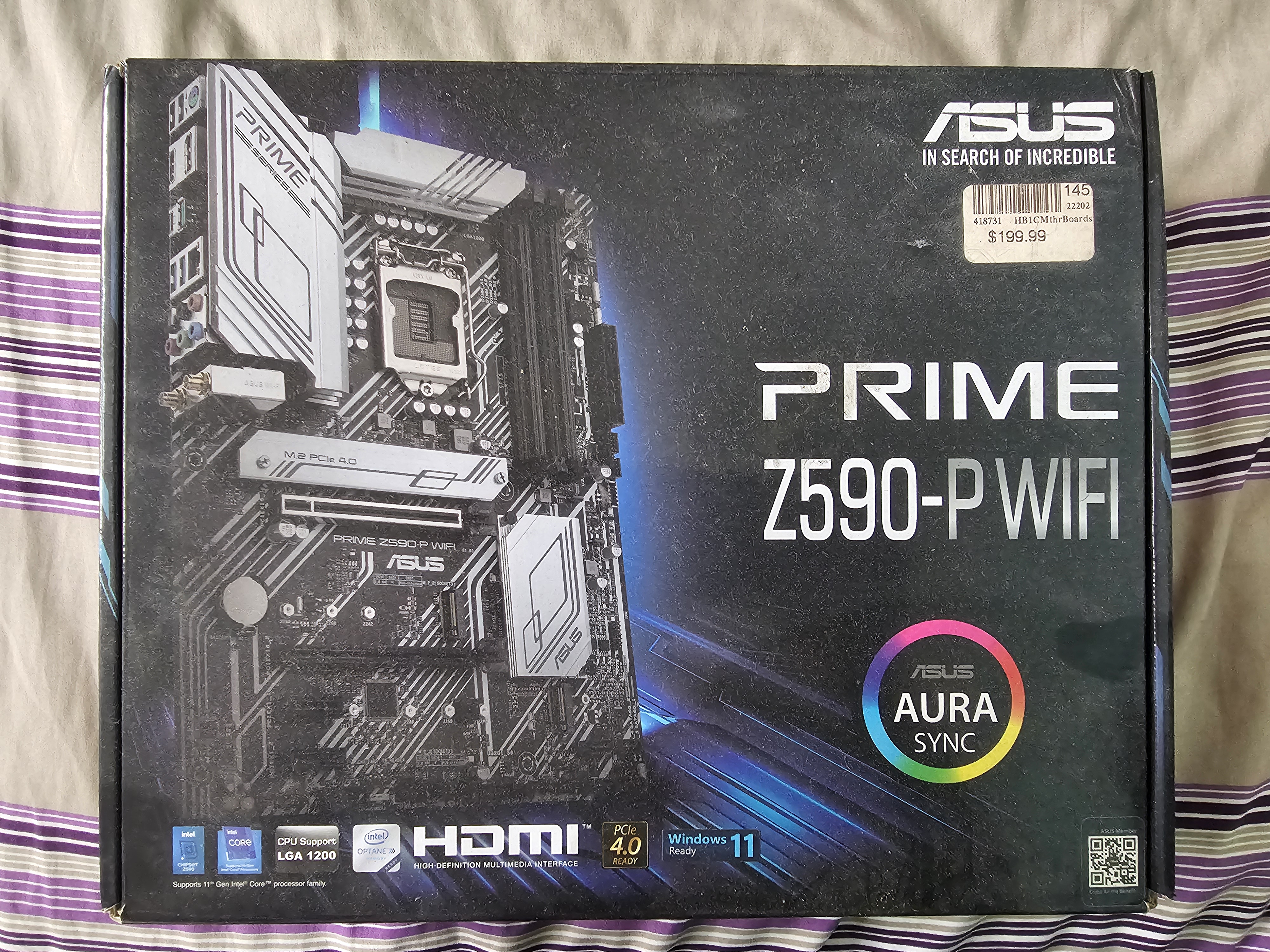 computadoras y laptops - ASUS Z590-P Wifi (INTEL Zócalo LGA 1200) 0
