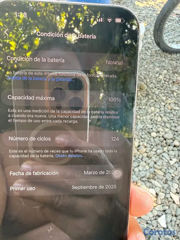 celulares y tabletas - iPhone 16 pro max 256  3