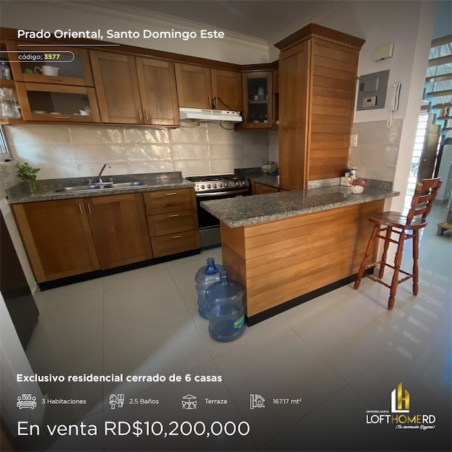 casas - Venta de casa en la Autopista de San Isidro Prado Oriental residencial cerrado 4