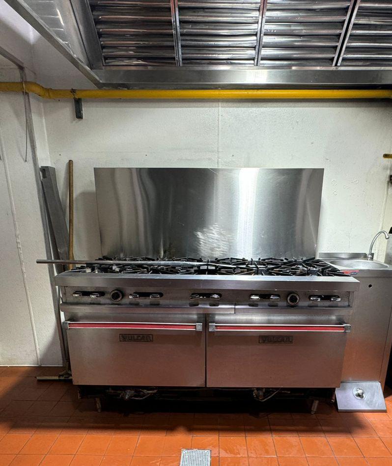 equipos profesionales - Estufa Vulcan Industrial Con Dos Hornos