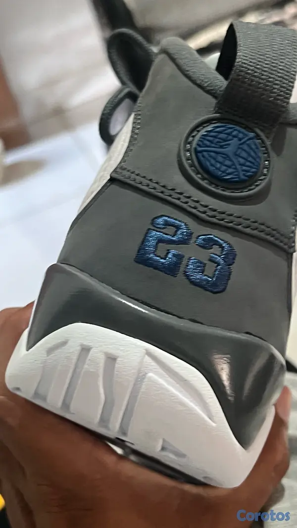 zapatos para hombre - Jordan 9 retro Flint grey 2026  100% originales 4