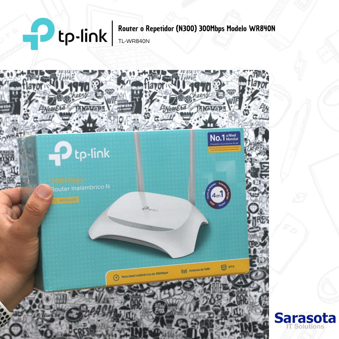 accesorios para electronica -  TP-Link Router o repetidor WR840N 840N 1