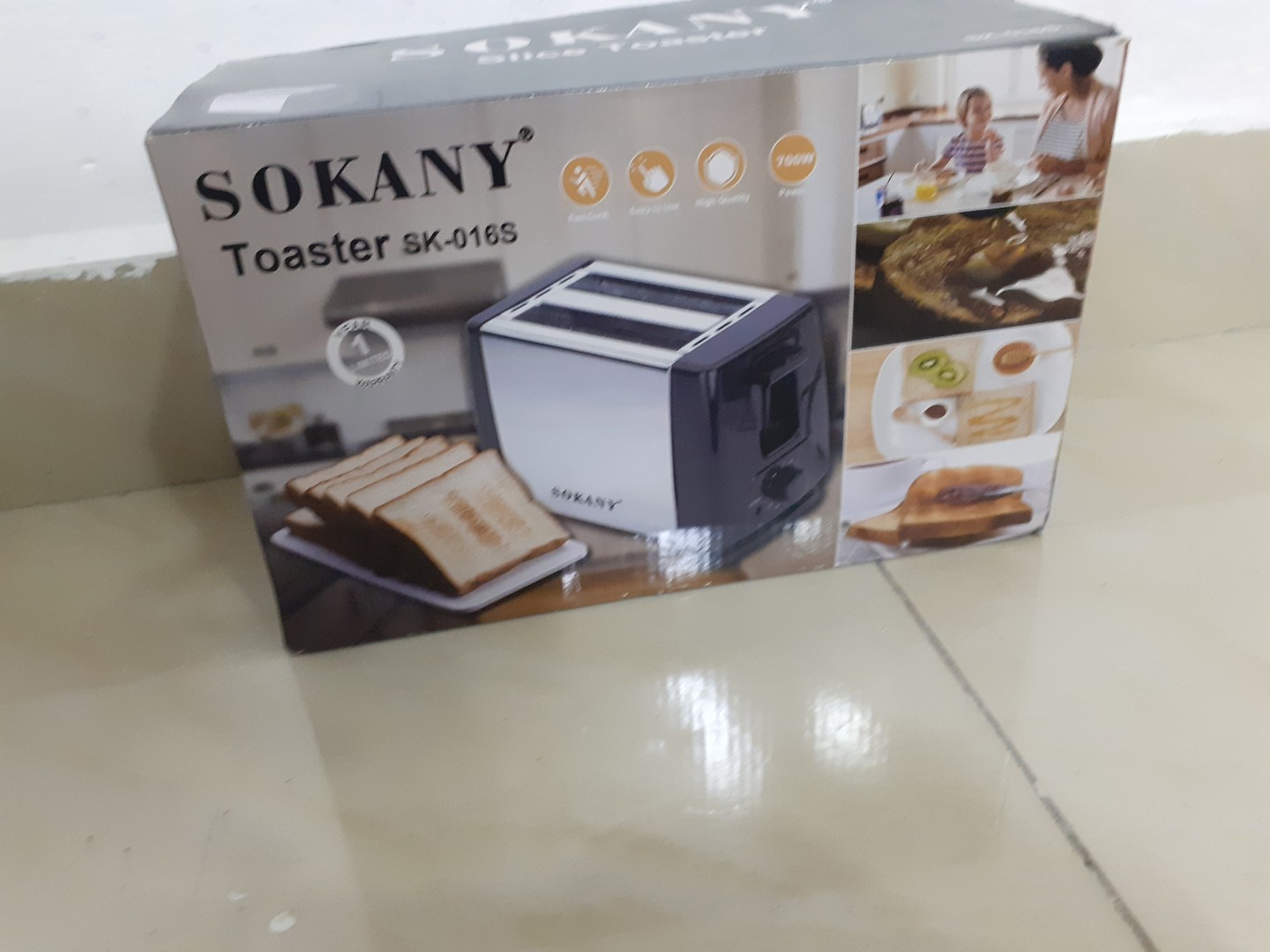 cocina - Tostadora eléctrica de 2 rebanadas de calefacción rápida automática 6
