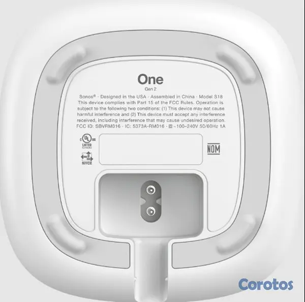 camaras y audio - Set de Audio Premium: Sonos One Gen 2 + Soportes O 4