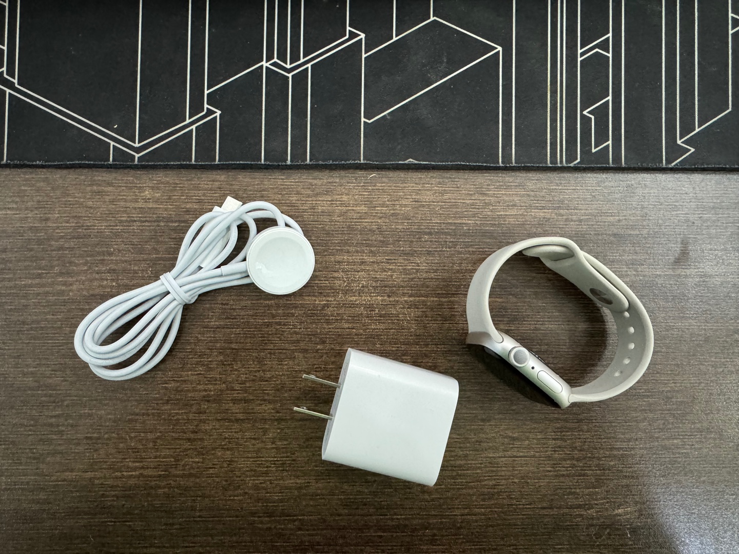 accesorios para electronica - Apple Watch Series 8 41mm Starlight como nuevo, Garantía, RD$ 16,500 NEG 2