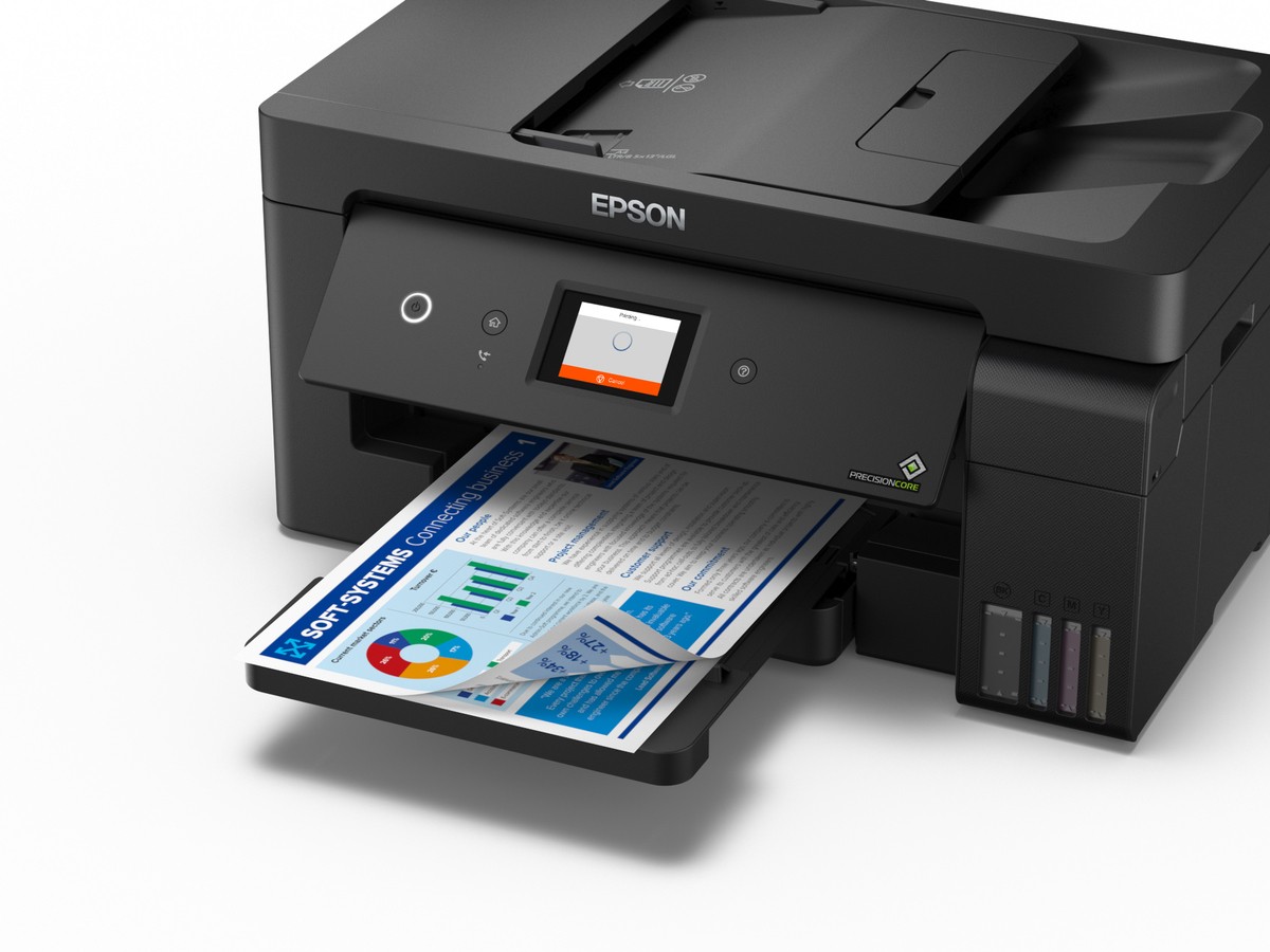impresoras y scanners - Impresora de hoja 11x17 Epson L14150 Nueva Multifunción 2