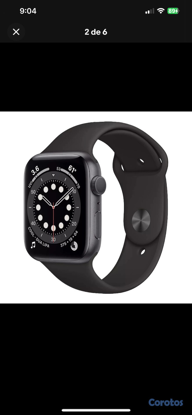otros electronicos - Apple Watch Series 6 44mm GPS WiFi + LTE Cellular - Good 4