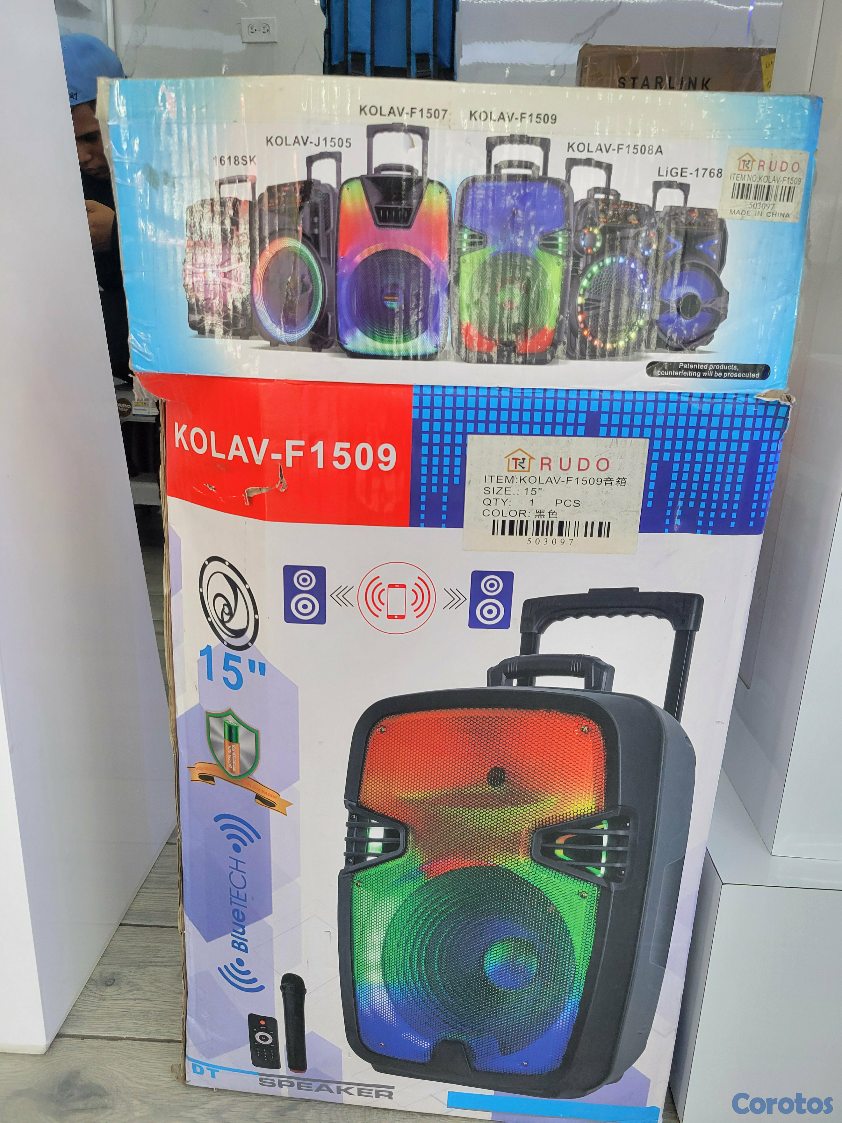 celulares y tabletas - BOCINA KOLAV 