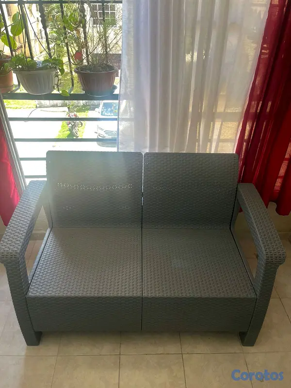 muebles y colchones - Juego de terraza (3 piezas) en excelente estado 3
