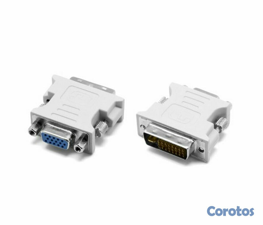 computadoras y laptops - ADAPTADOR DVI (M) A VGA HD15 (F) XTECH (XTC-362)