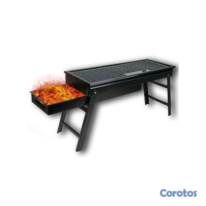 cocina - BBQ portatil, barbecue - parrilla de carbón portátil 2