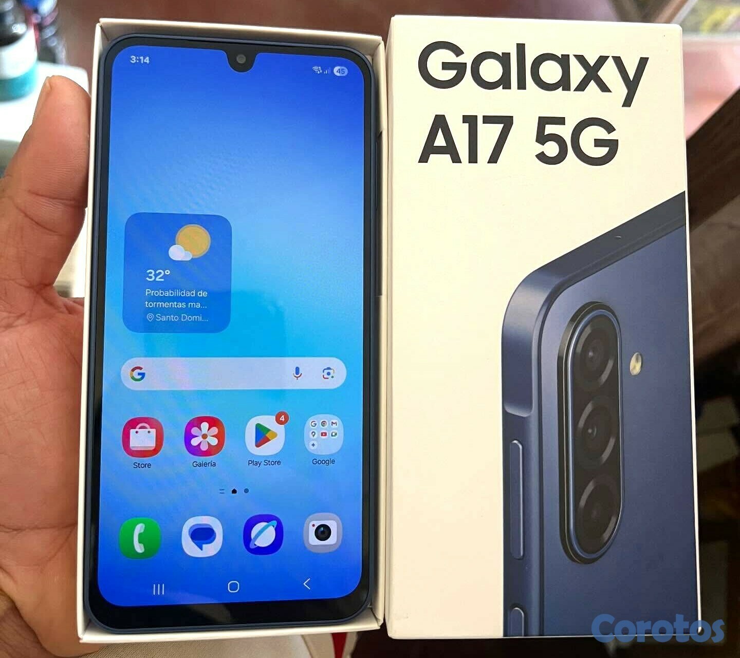 celulares y tabletas - Samsung A17 5G de 256gb ram 4+4gb Dual Sim Desbloq