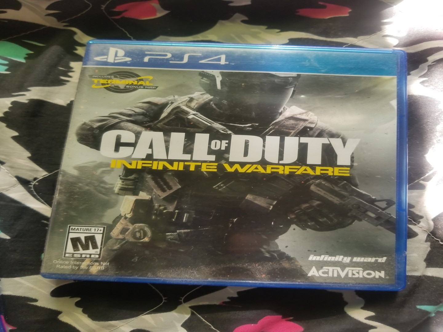consolas y videojuegos - Juego ps4 call of duty infinity warfare como new