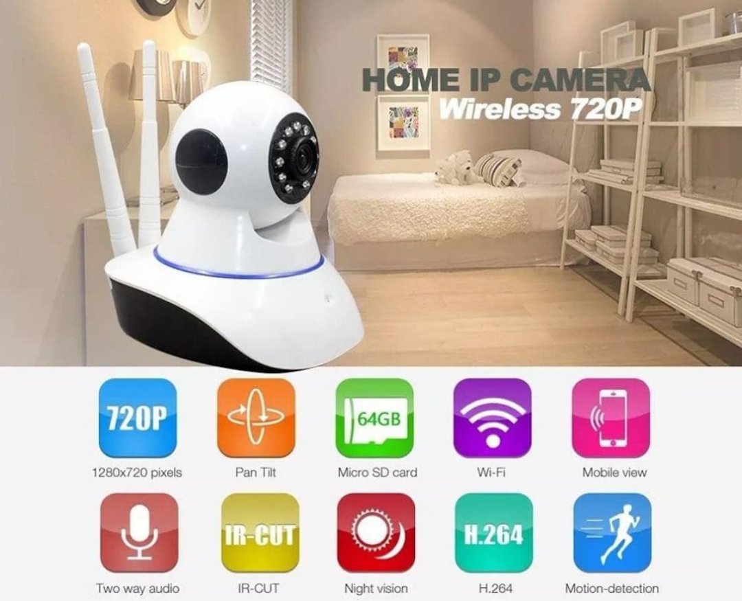 camaras y audio - CAMARA ROBOTICA IP WIFI