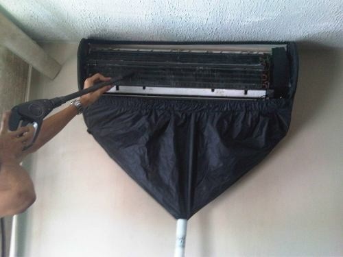 aires acondicionados y abanicos - Forro funda para lavar aire acondicionado split consola 2
