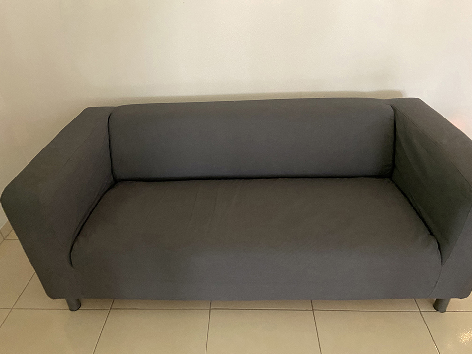 muebles y colchones - Vendo sofá de Ikea Klippan color gris