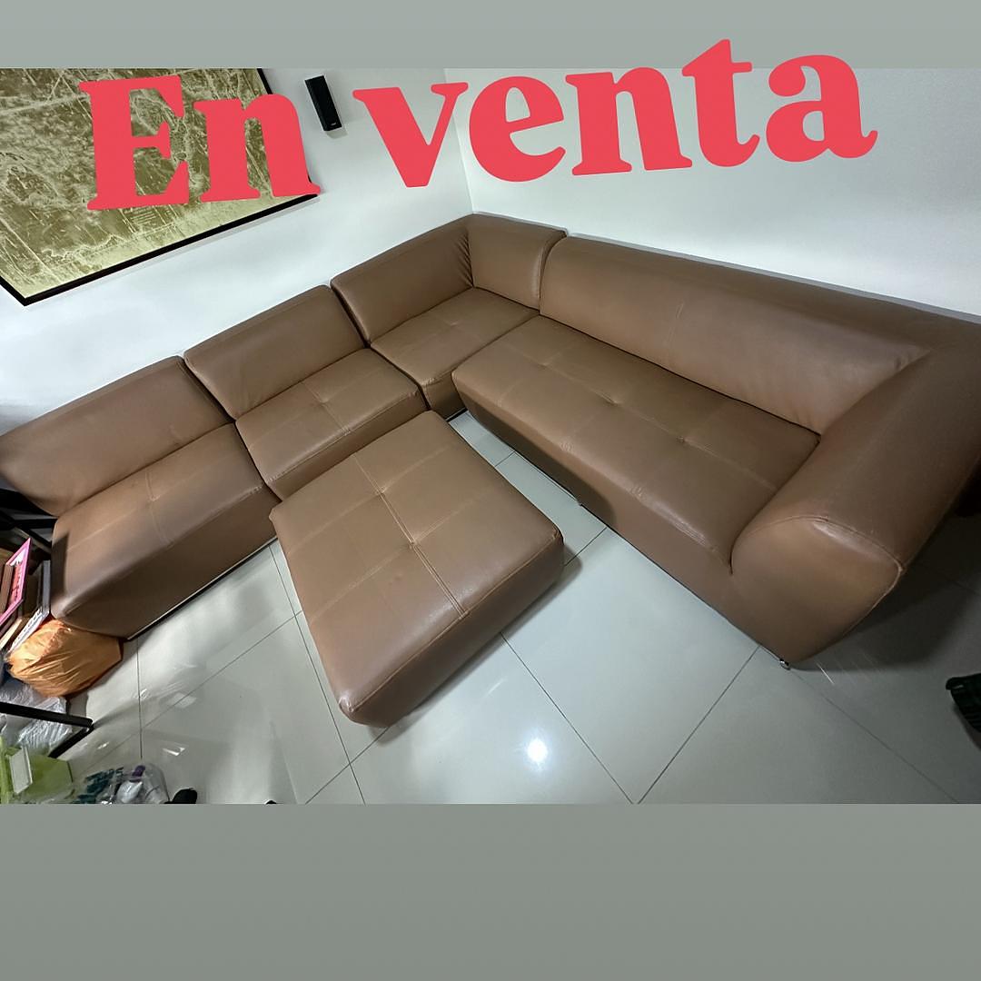 muebles y colchones - Sofa en L 1