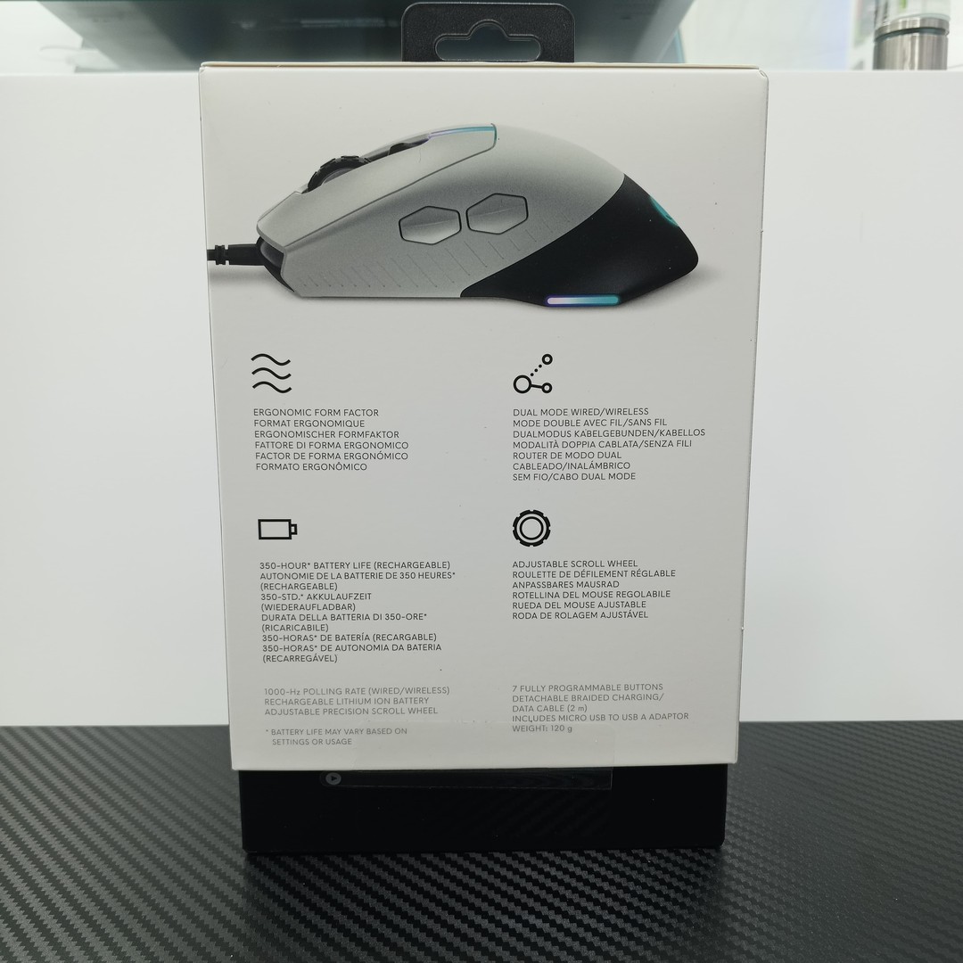 computadoras y laptops - Mouse Alienware AW610M Wired/Wireless Gaming Mouse - 16000 DPI 1