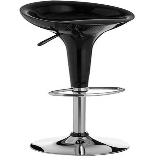 muebles y colchones - Taburete De Bar Banqueta Barra Silla Alta desayunador Acrilica BLANCO Y NEGRO 4