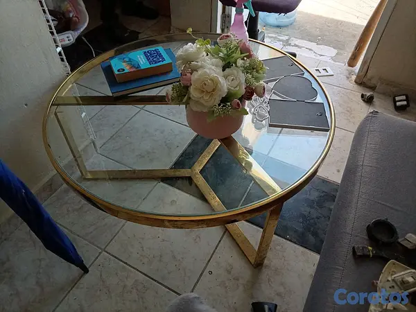 decoración y accesorios - Mesa de centro redondo  2