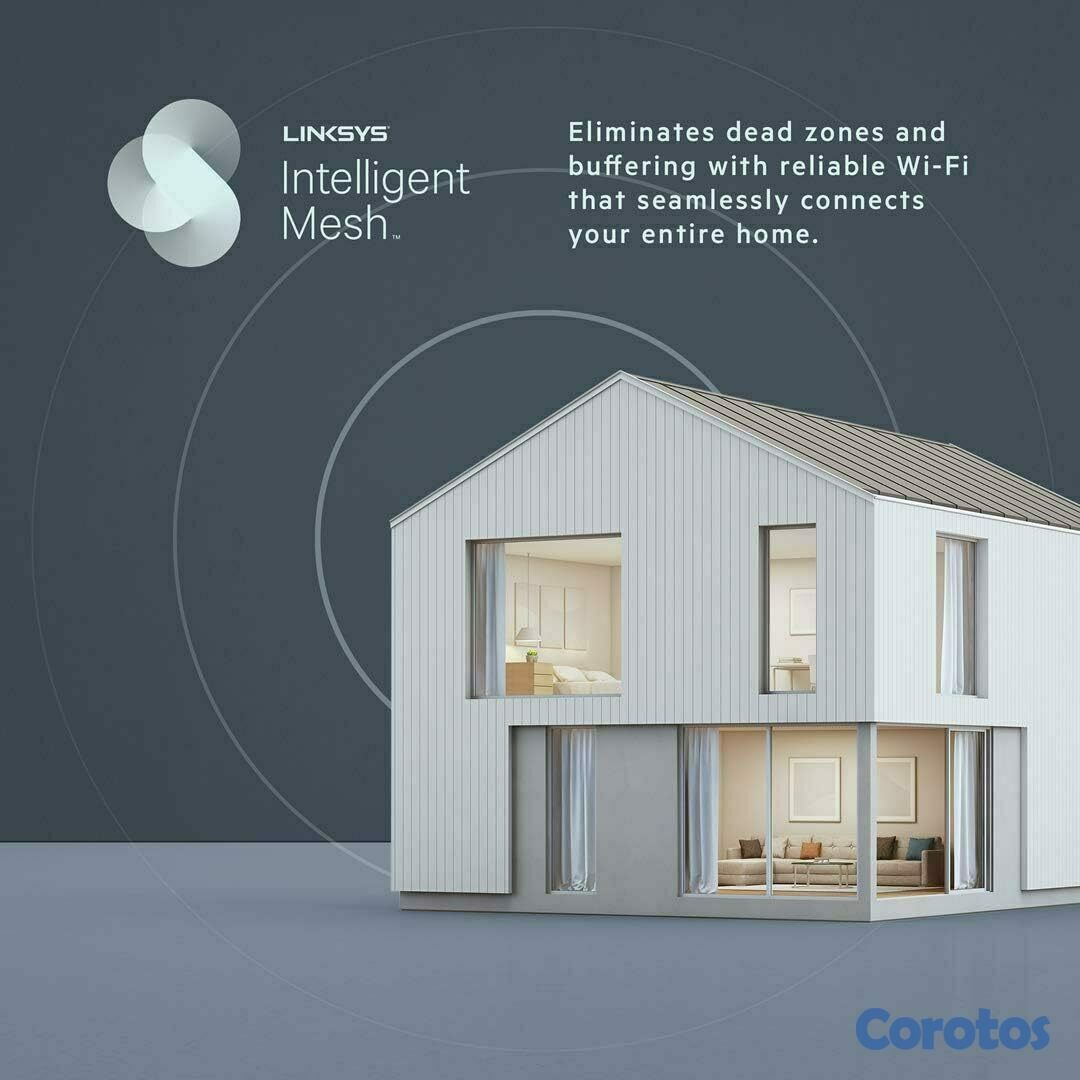 consolas y videojuegos - Dual-Band Mesh WiFi 6 Router (AX1500) 8