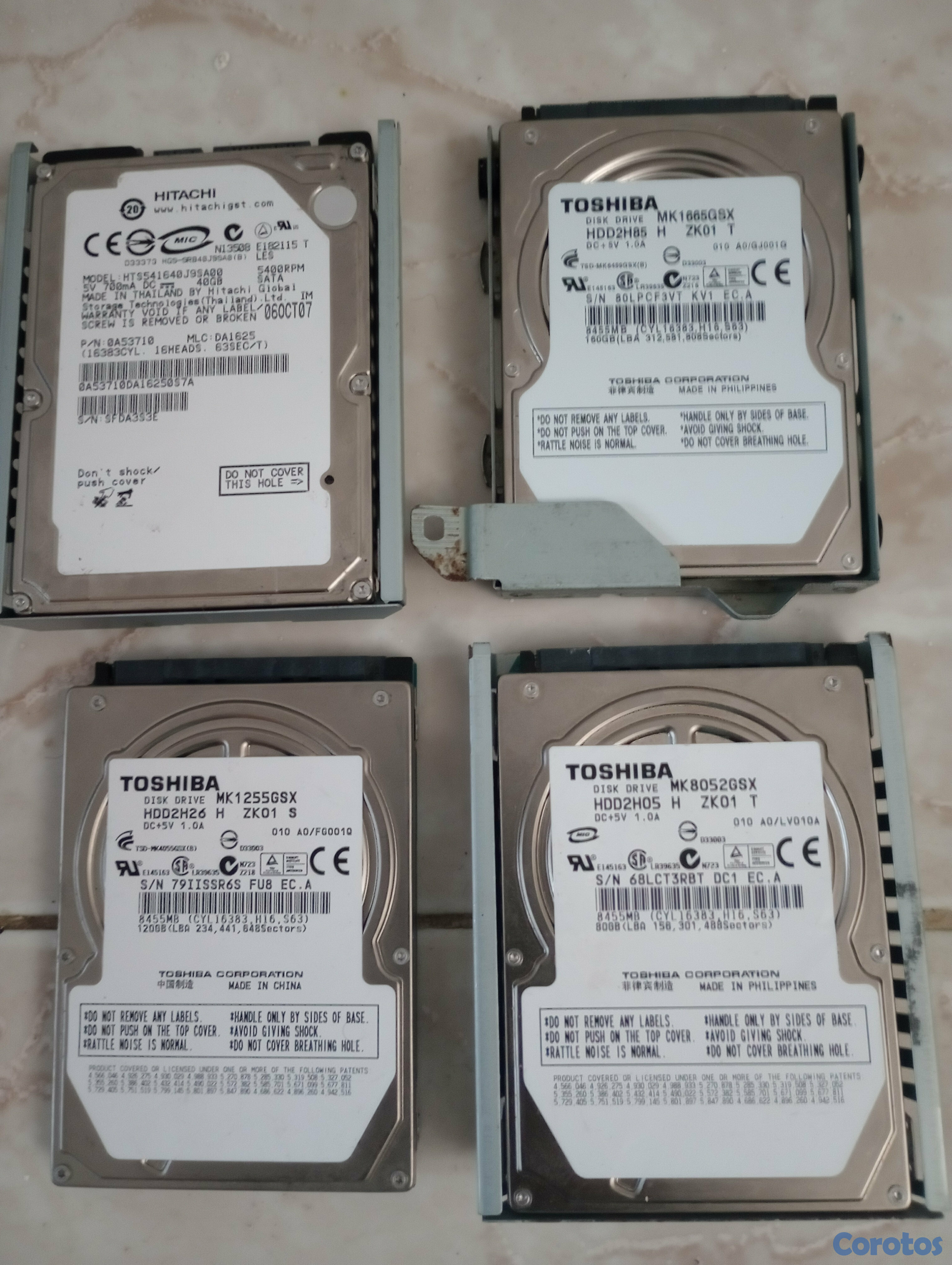 computadoras y laptops - MEMORIAS Y DISCO DURO  2