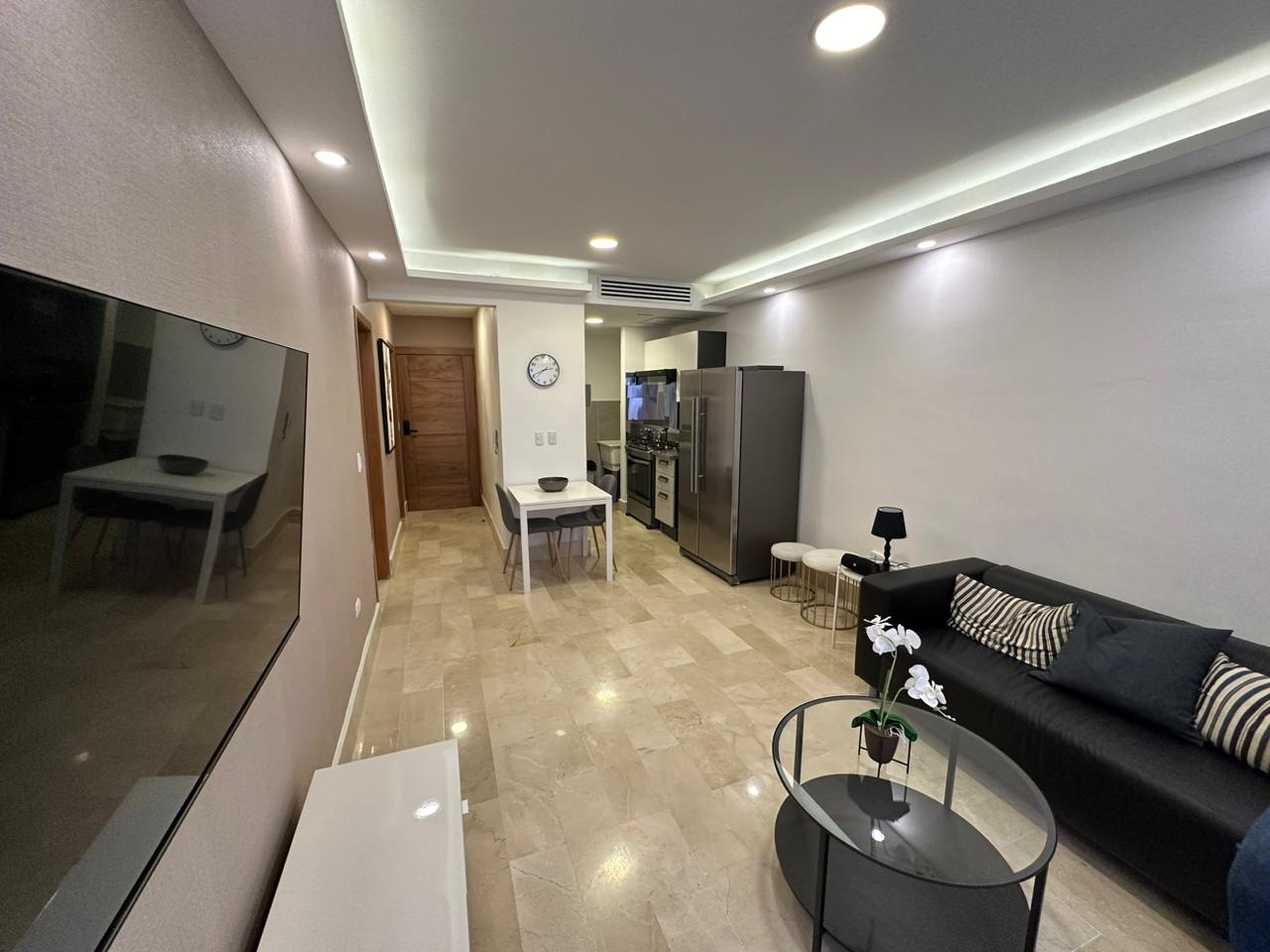 apartamentos - Acogedor Apartamento amueblado en Naco, con terraza privada 6