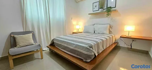 apartamentos - rento 1er piso amueblado cerro hermoso próximo al león Jiménez  2