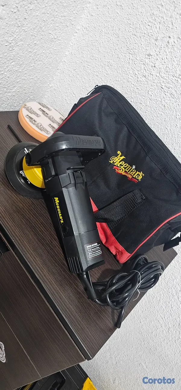 herramientas, jardines y exterior - Pulidora-Brilladora Melguiars con su estuche  7