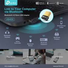 computadoras y laptops - Adaptador tp-link  Nano USB Bluetooth 4.0 UB400 usb 2.0 UB400 1