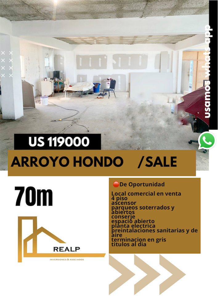 oficinas y locales comerciales - Local en venta en Arroyo Hondo 