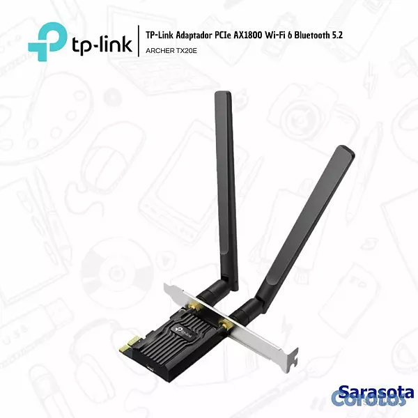 accesorios para electronica - TP-Link Tarjeta Wifi PCIe Archer TX20E 2